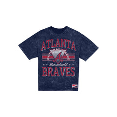 Atlanta Braves Throwback Vintage Wash Women's T-Shirt