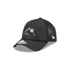 Colorado Rockies 2026 Batting Practice Alt Mountain 9FORTY APEX Trucker Hat