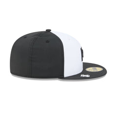 Texas Rangers 2026 Clubhouse Black & White 59FIFTY Fitted Hat