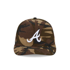 Atlanta Braves Three Looms Camo Pre-Curve 59FIFTY Fitted Hat
