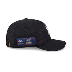 New York Yankees Navy Merino & Cashmere Moon Retro Crown 9FIFTY Adjustable Hat