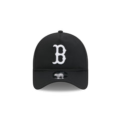 Boston Red Sox Black 9FORTY APEX Snapback Hat
