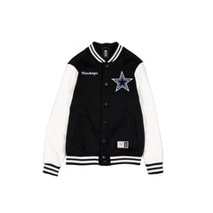 Dallas Cowboys Black & White Varsity Jacket