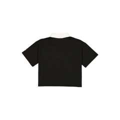 San Francisco 49ers Women's Cropped Black Polo