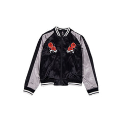 Dallas Cowboys Women's Floral Satin Varsity Jacket