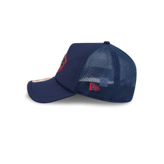 New England Patriots 2026 Sideline 9FORTY APEX Trucker Hat
