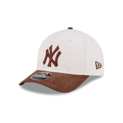New York Yankees Stone Brown Corduroy 9FORTY M-Crown Adjustable Hat