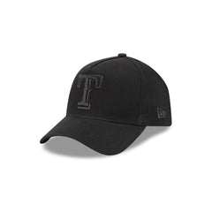 Texas Rangers Waxed Canvas Black 59FORTY A-Frame Fitted Hat