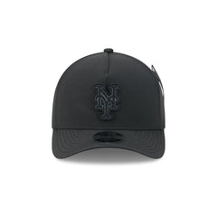 Alpha Industries x New York Mets Nylon Black 9FORTY M-Crown A-Frame Snapback Hat