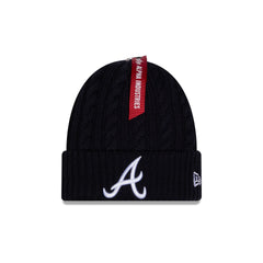 Alpha Industries x Atlanta Braves Cable Knit Hat