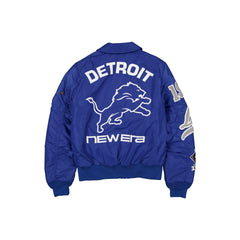 Alpha Industries x Detroit Lions MA-1 Flight Jacket