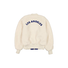 Alpha Industries x Los Angeles Dodgers Women's Sherpa MA-1 Flight Jacket