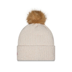 San Francisco 49ers Women's Sandy Linen Pom Knit Hat