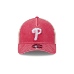 Philadelphia Phillies Frayed Logo 9FORTY M-Crown A-Frame Trucker Hat