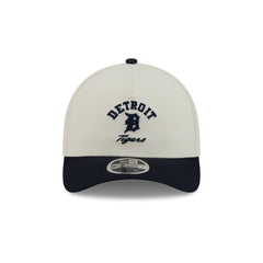 Detroit Tigers Arched Graphic Chrome White 9FORTY M-Crown A-Frame Snapback Hat