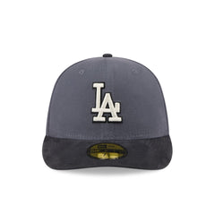 Los Angeles Dodgers Graphite Twill 59FIFTY Fitted Hat