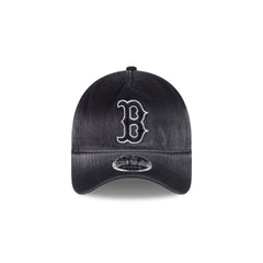Boston Red Sox Washed Black Denim 9FORTY A-Frame Unstructured Snapback Hat