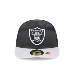 Just Caps Satin Las Vegas Raiders 59FIFTY Fitted Hat