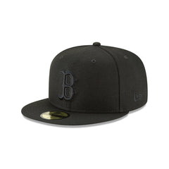 Boston Red Sox Blackout Basic 59FIFTY Fitted Hat