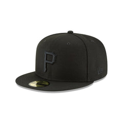 Pittsburgh Pirates Blackout Basic 59FIFTY Fitted Hat