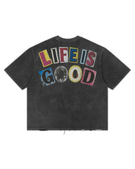 All Human Copy & Paste Tee Black