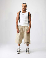 Boredom Kills Lounge Shorts Khaki