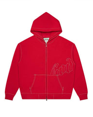 Godspeed OG Logo Sweatsuit Stitched Red