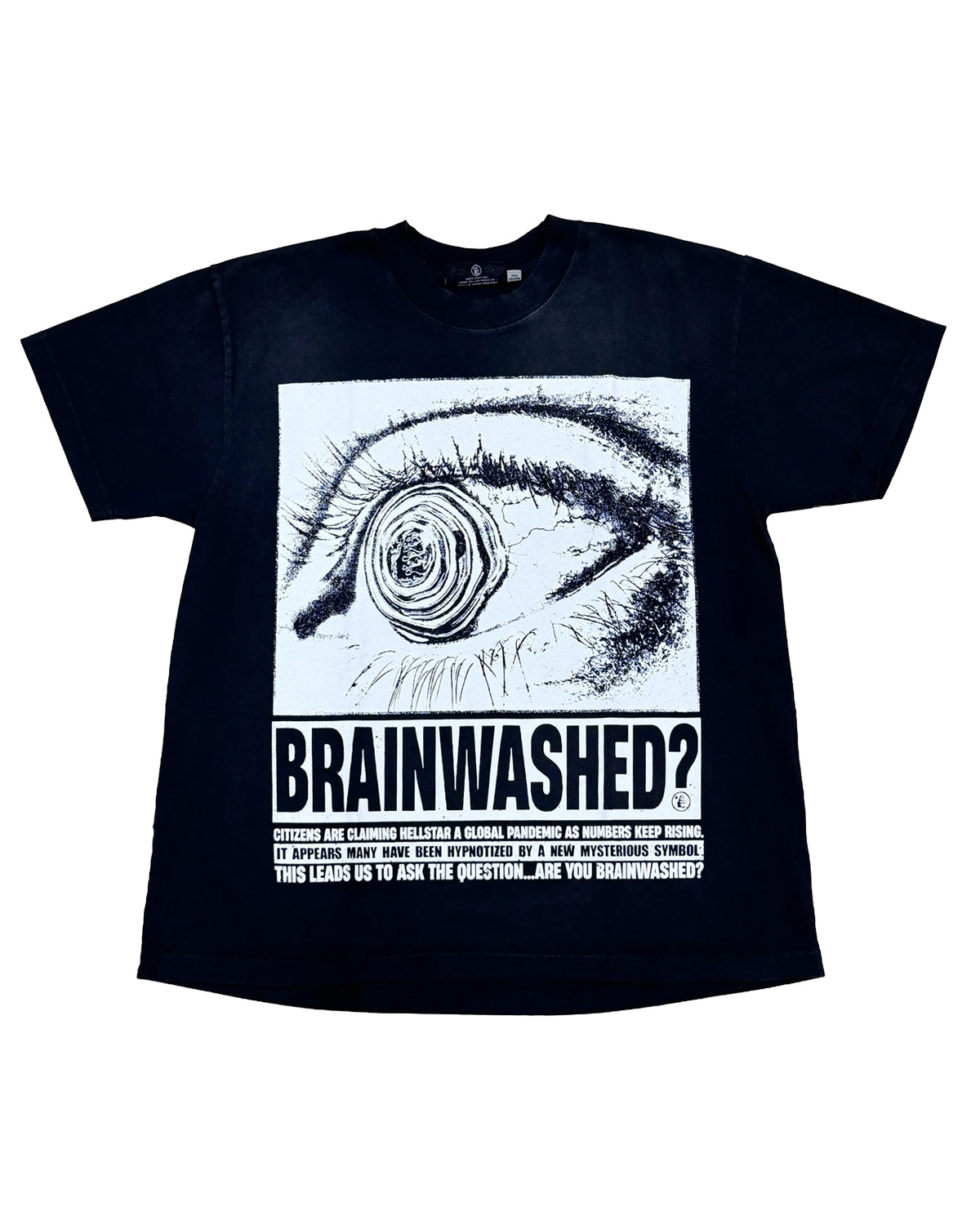 Hellstar Brainwashed Tee Black