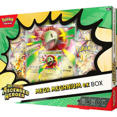 🔥2026 Christmas Gift🎄: Mega Evolution - Ascended Heroes Mega Meganium ex Box