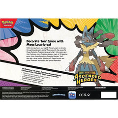 🔥2026 Christmas Gift🎄: Mega Evolution - Ascended Heroes Premium Poster Collection (Mega Lucario ex)
