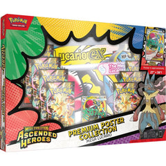 🔥2026 Christmas Gift🎄: Mega Evolution - Ascended Heroes Premium Poster Collection (Mega Lucario ex)