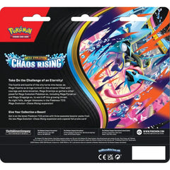 🔥2026 Christmas Gift🎄: Mega Evolution - Chaos Rising 3-Pack Blister