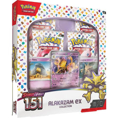 🔥2026 Christmas Gift🎄: Scarlet & Violet - 151 Collection Box (Alakazam ex)