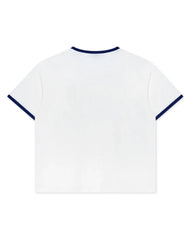 Righteous Holy Sacrifice Ringer Tee White