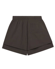 Sp5der Double Layer Short Slate Grey