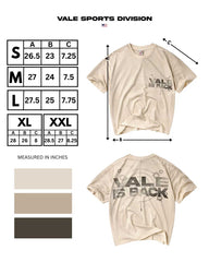 Vale Forever Vale is Back Tee Cream