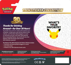 🔥2026 Christmas Gift🎄: 30th Celebration Tech Sticker Collection (Lucario)